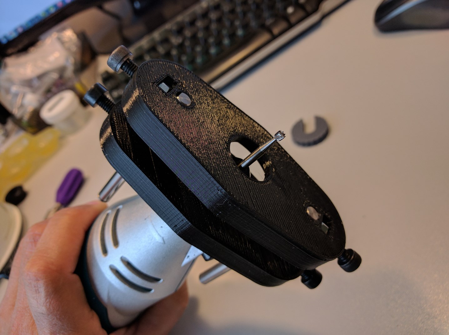 Dremel router attachement