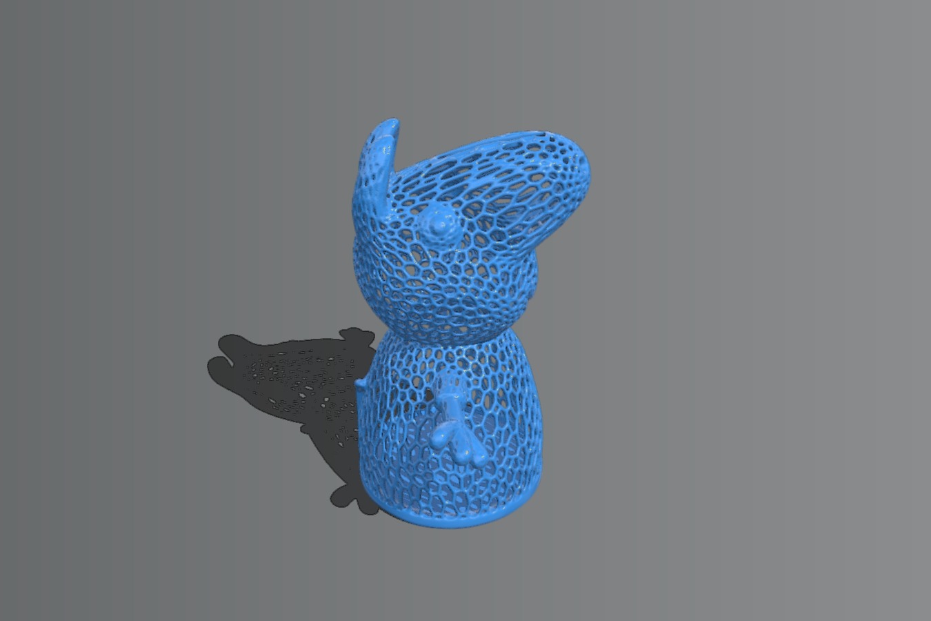 Peppa piggy bank Voronoi remix
