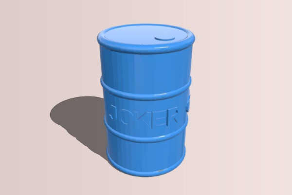 JOKER GAS DRUM | 3d print model