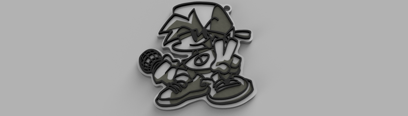 Friday Night Funkin Keychain