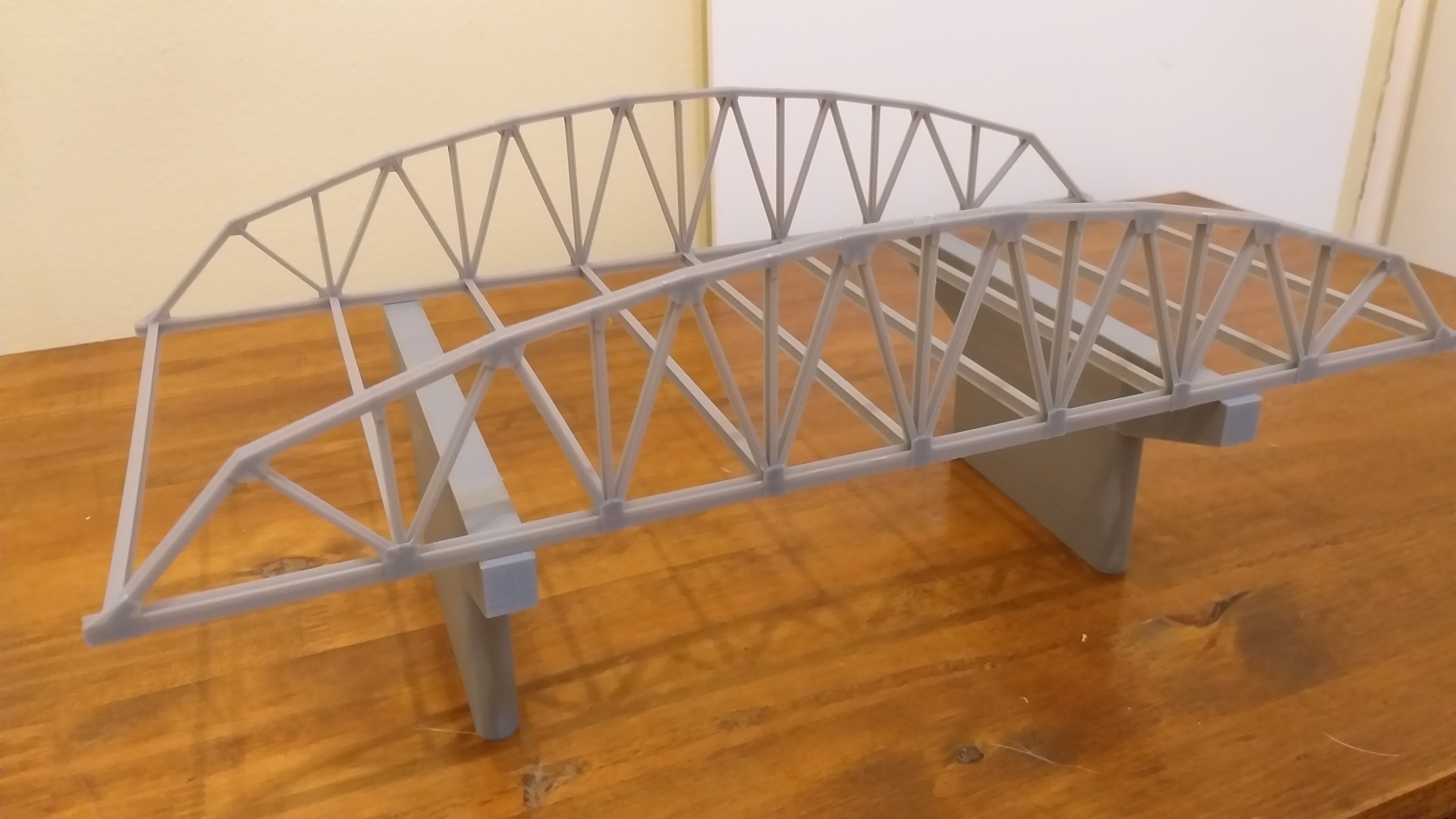 1:32 scale slot car truss bridge V-1