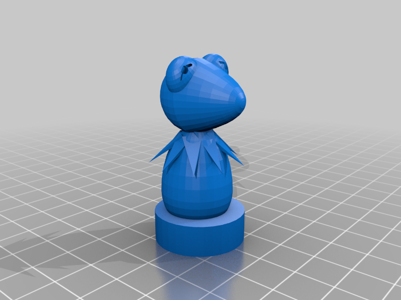 Copy of Kermit Chess Piece