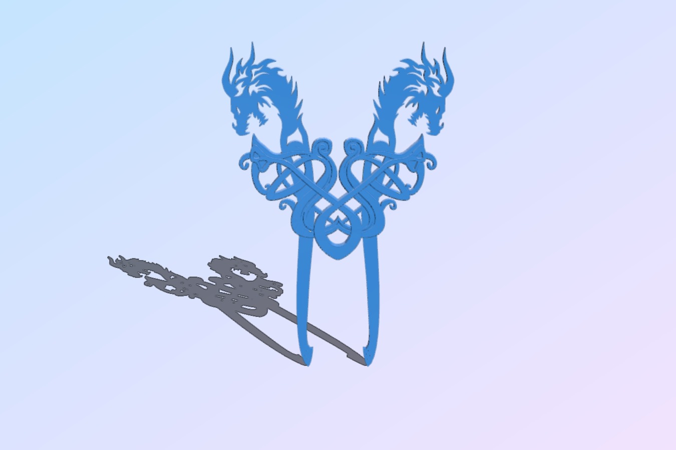 Dragon Hair Pin