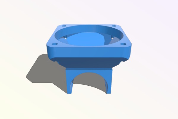 E3d 40mm Fan  Mount | 3d print model