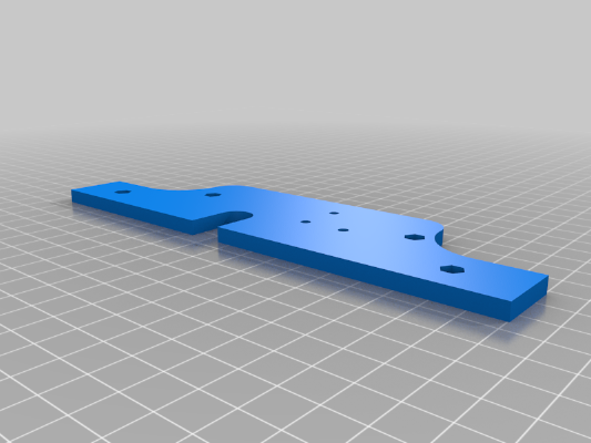  Wanhao Di3 V2.1 Y-Back-Brace&adjustable Nema-Bracket | 3d print model
