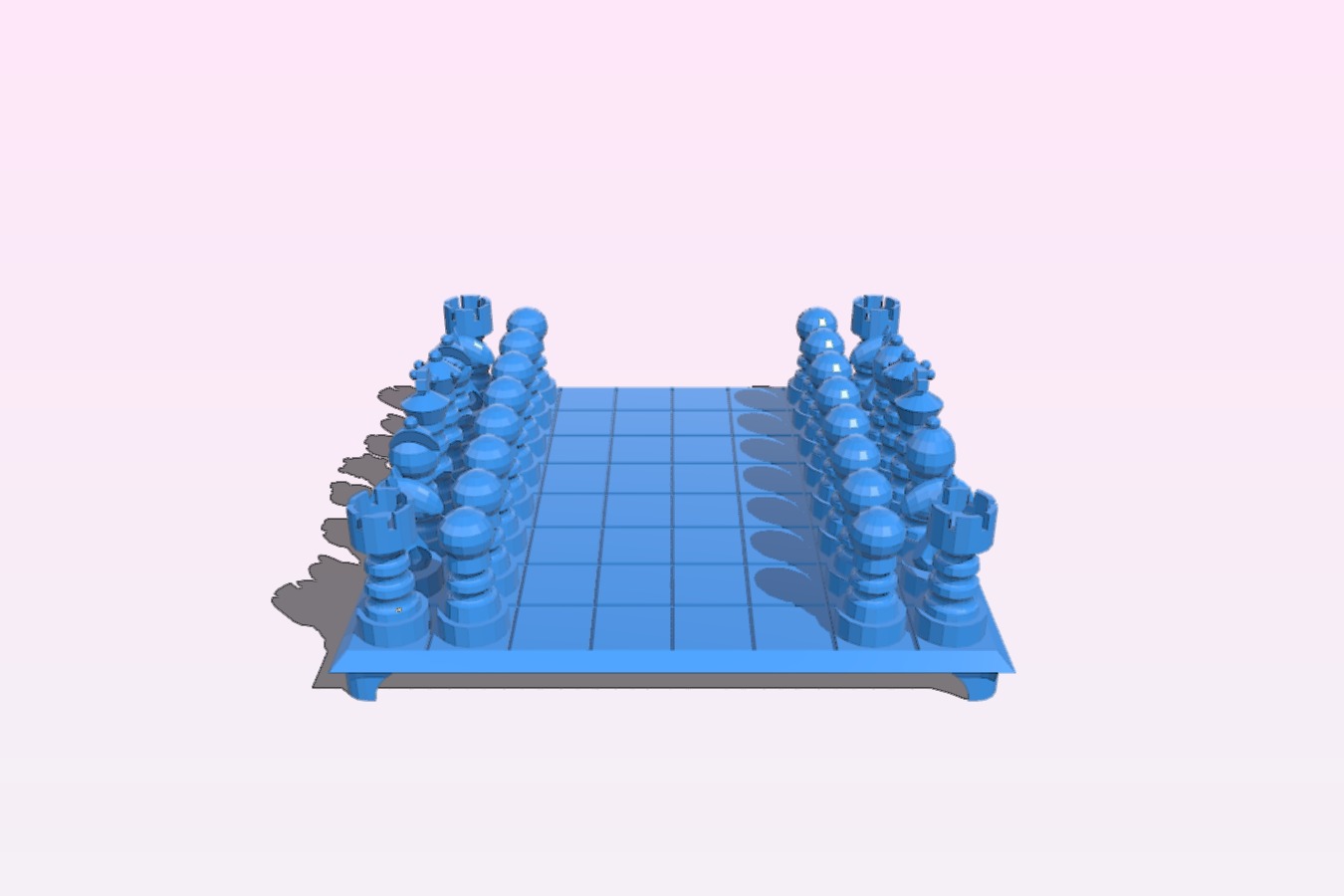 Micro Chess Table: Display Model