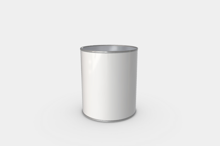 Can Tin Mockup