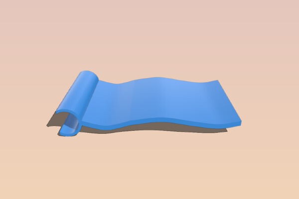 Flag for Dice Tower with Secret Chamber | 3d print model