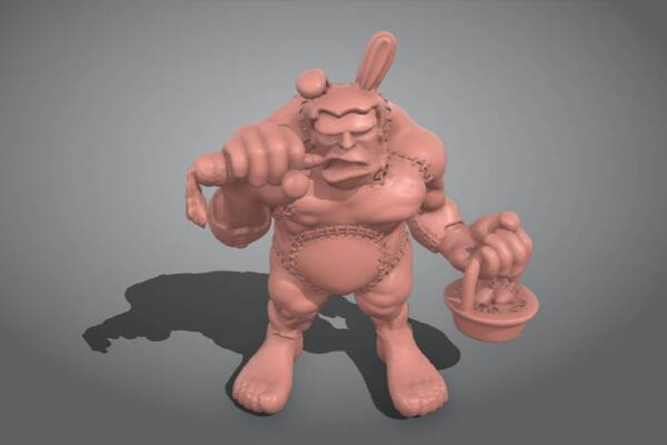 Easter Ogre | 3d print model