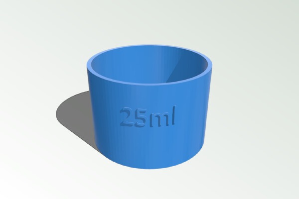 Cocktail measures | 3d print model