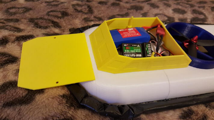 Cockpit for RC Hovercraft | 3d print model