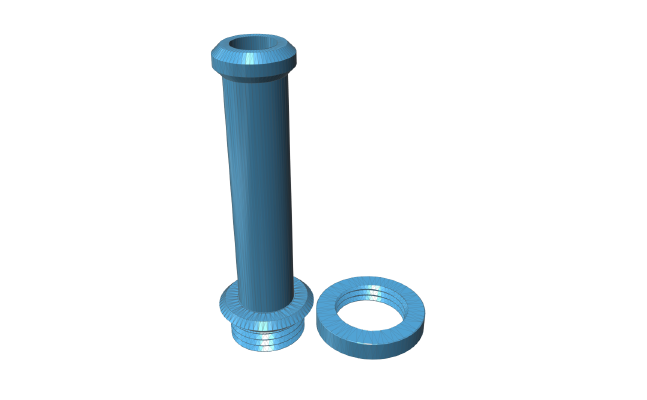 CTC replicator dual  28mm spool holder | 3d print model