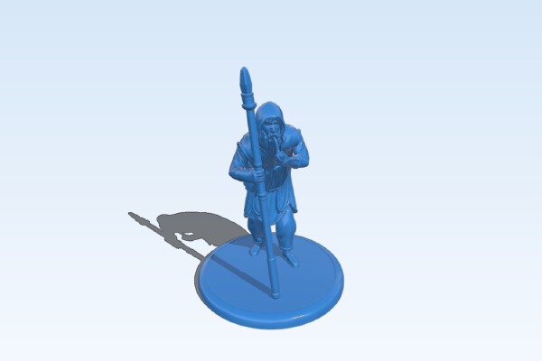 Human Wizard | 3d print model