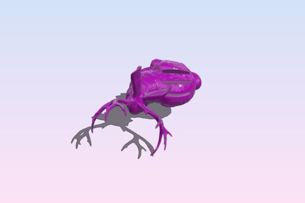 Jackalope sd holder | 3d print model