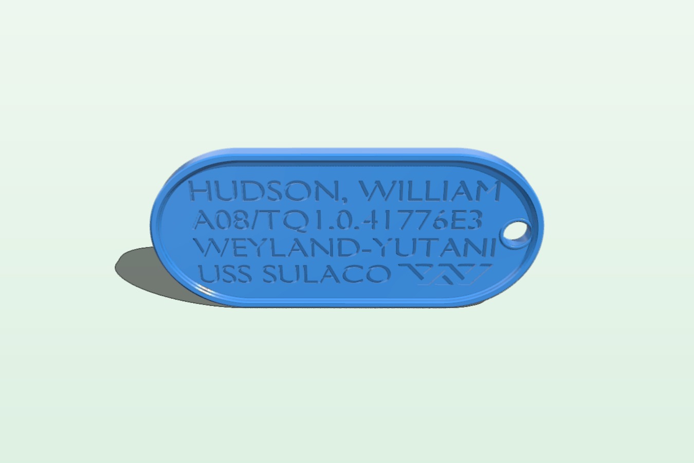 Hudsons Dog Tags