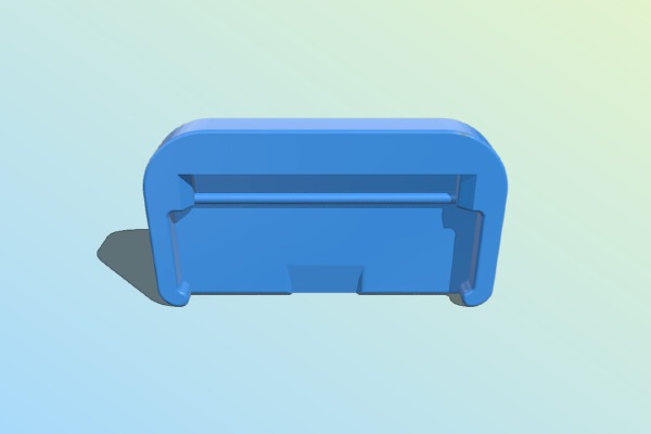 Razor Scraper Cover (EZ-Snap) | 3d print model