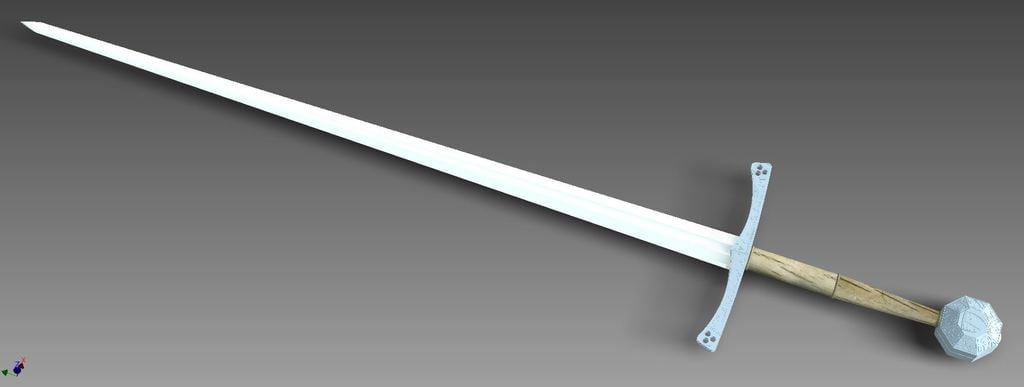 Kingdom come: Deliverance - Sword of Sir Radzig (Racek) | 3d print model