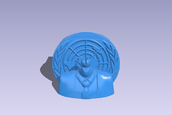 Anonymous Animated Desk Tidy | 3d print model