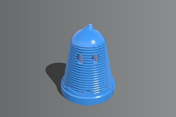 Ghostly 45 Adapter REMIX | 3d print model