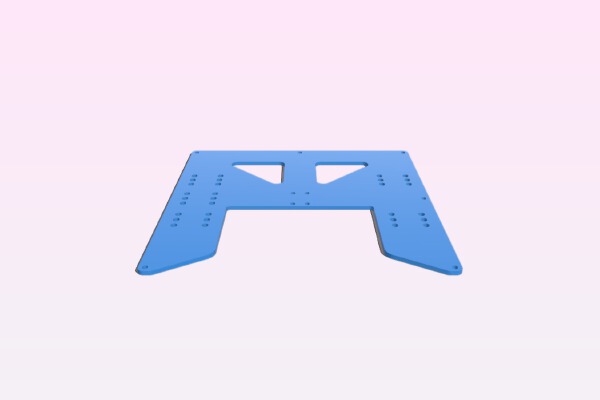 Anet A8 Y Carriage Plate | 3d print model