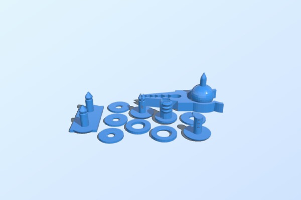 Cardboard creation sample | 3d print model