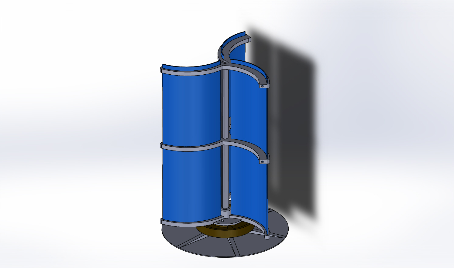 Wind Powered Garden Light