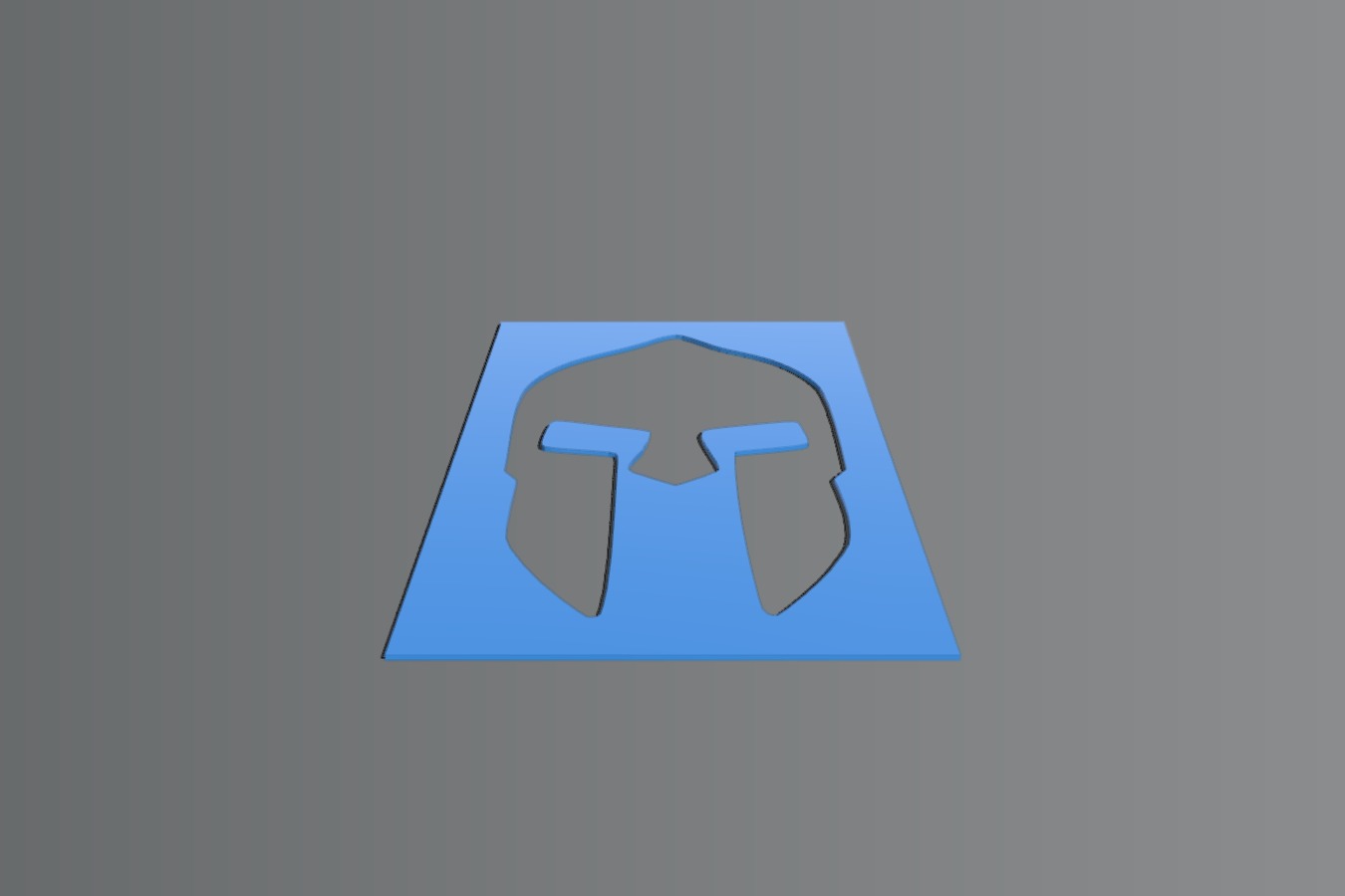 Spartan Helmet Stencil