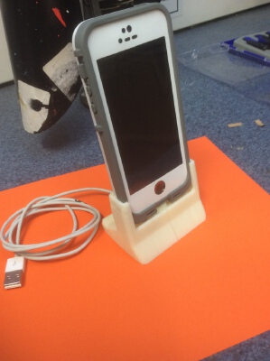 iPhone 5 Lifeproof phone holder | 3d print model