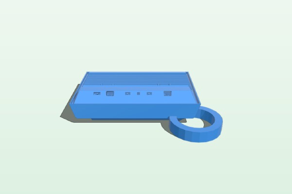 Realistic Atari 2600 Keychain | 3d print model