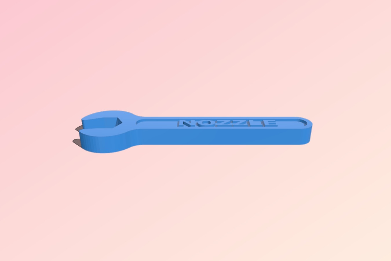 Nozzle spanner