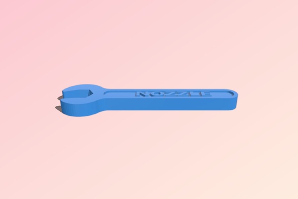 Nozzle spanner | 3d print model
