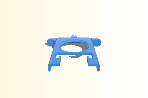 Samsung S9+ case with gopro attachment | 3d print model