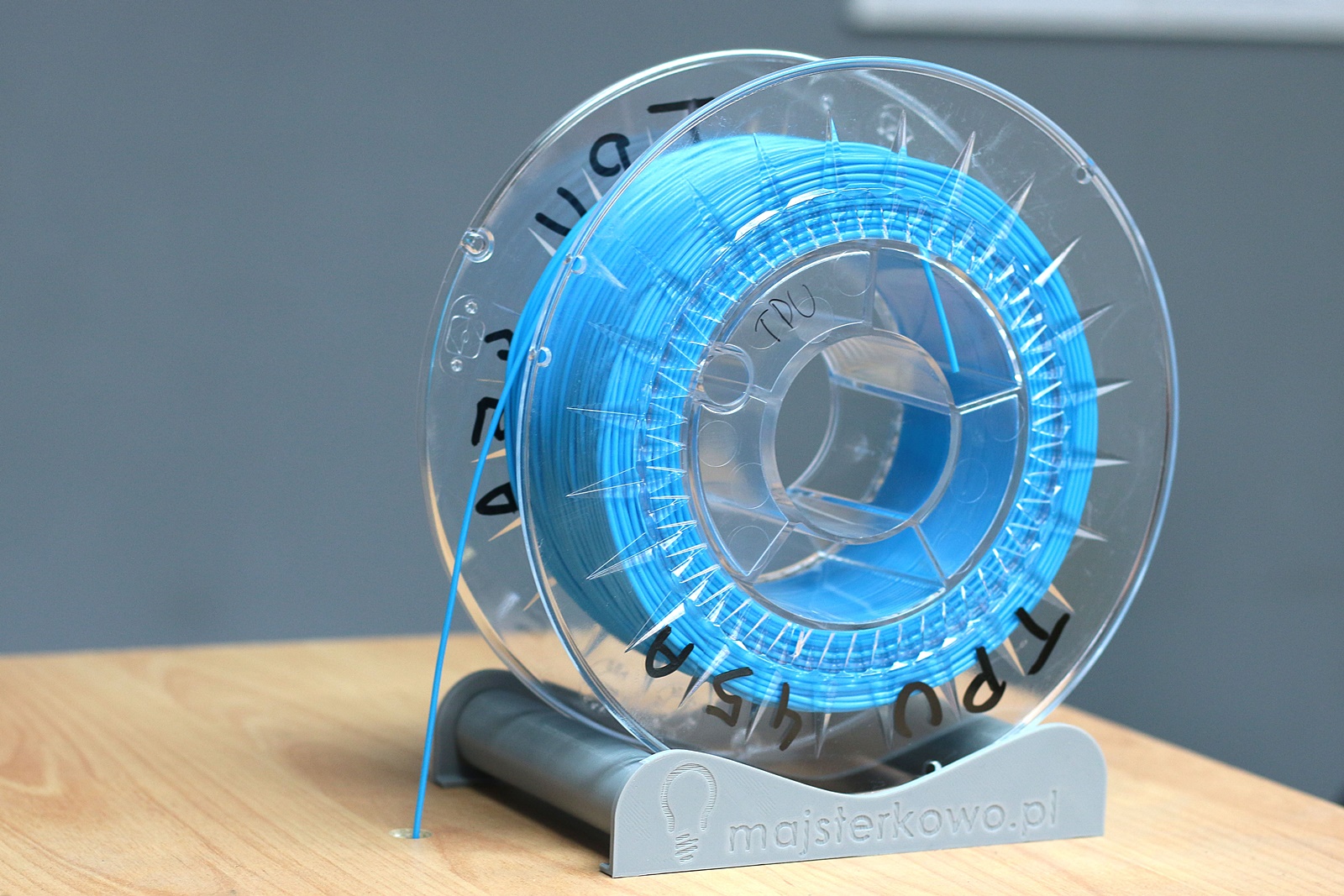 Filament Spool Stand with Rollers on Bearings V2.0