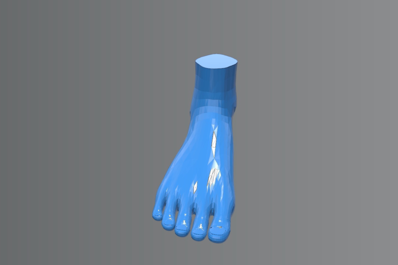 grosser Fuss  big Foot 22cm