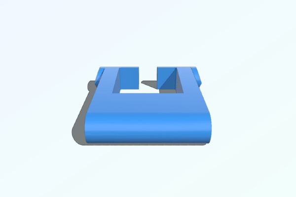 Coolermaster Quickfire TK keyboard leg | 3d print model