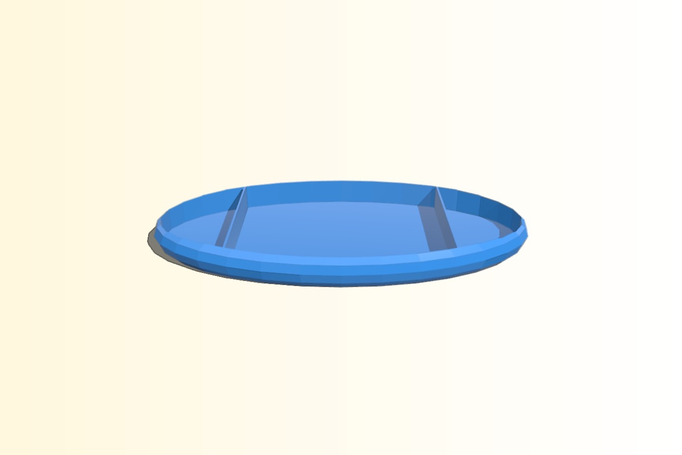 Taller Compartmental Tray