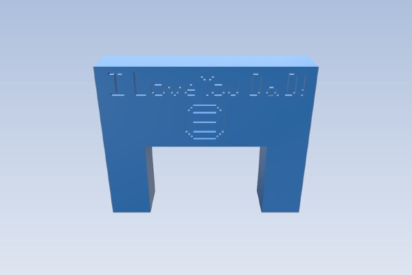 dad | 3d print model