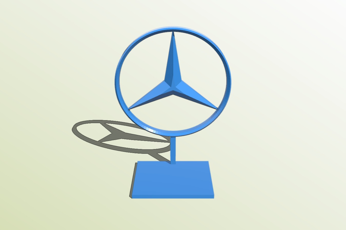 Mercedes Logo Stand