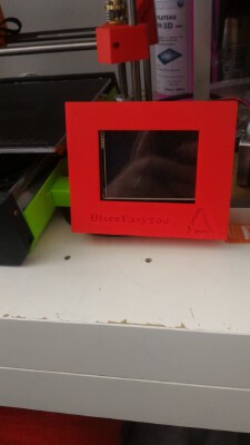 support ecran MKS TFT28 pour discoeasy200 | 3d print model
