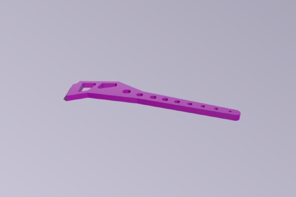 DJI Flamewheel Leg | 3d print model