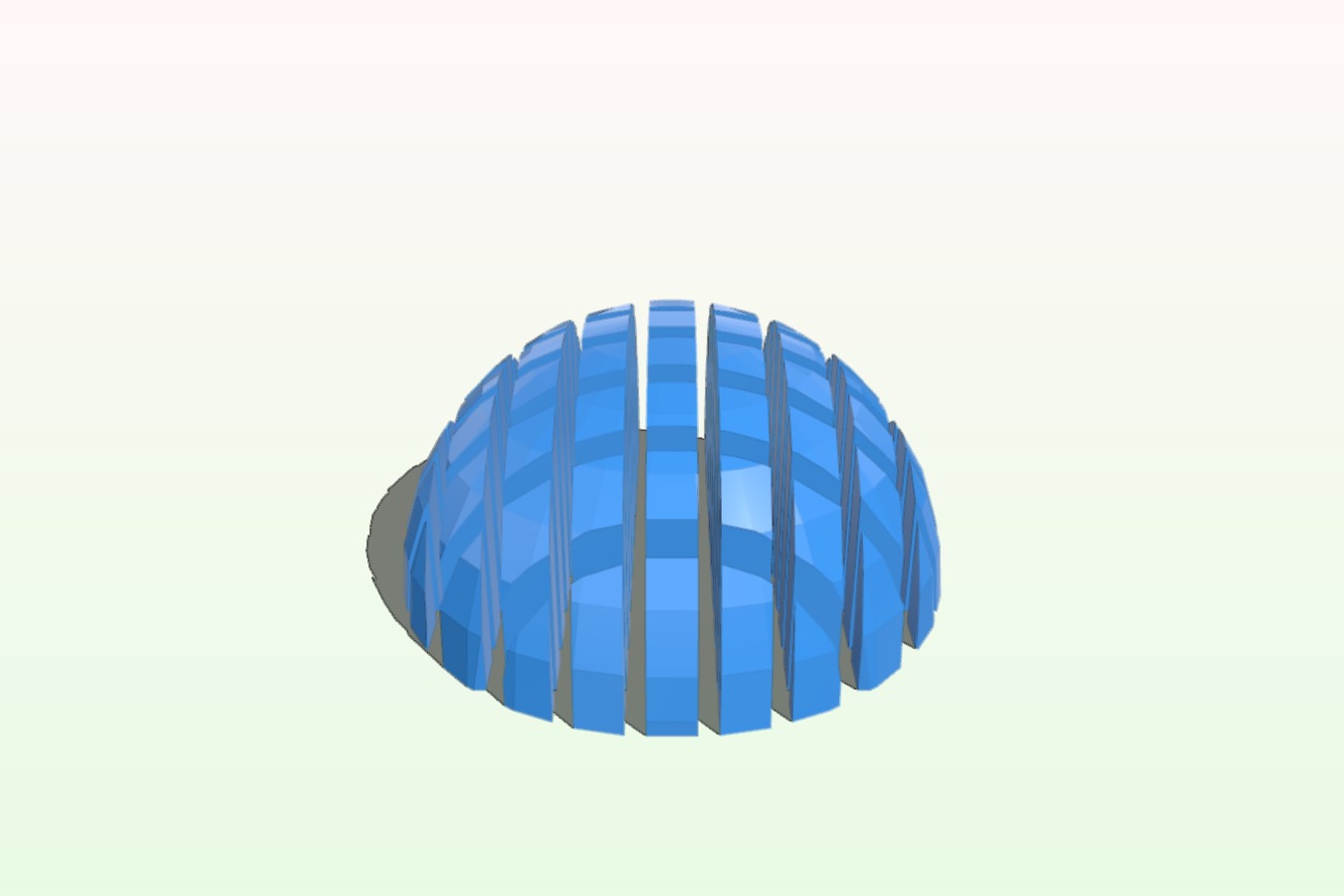 Dual Extruder Dome test