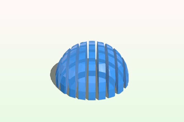 Dual Extruder Dome test | 3d print model