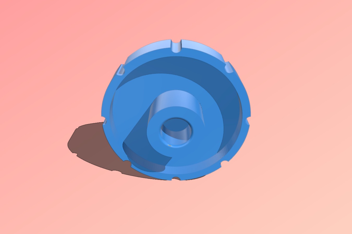 Extended dial knob