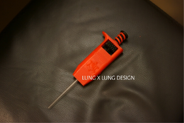 Adjustable Volume Straw Pipette with 4_5_6 diameter size. | 3d print model