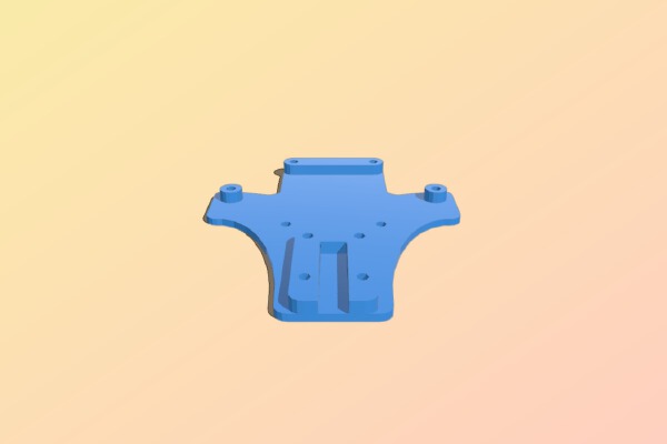 rcexplorer tricopter body | 3d print model