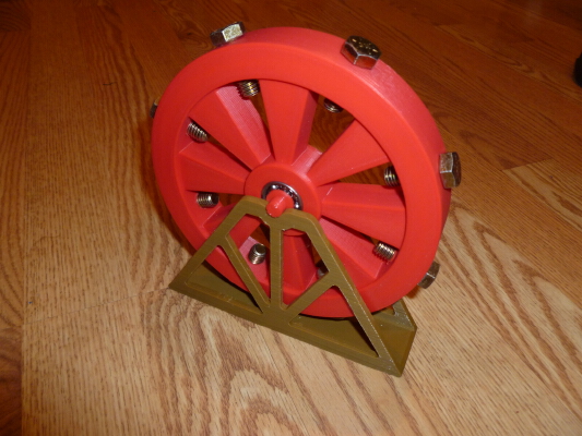 Tabletop spinner_flywheel | 3d print model