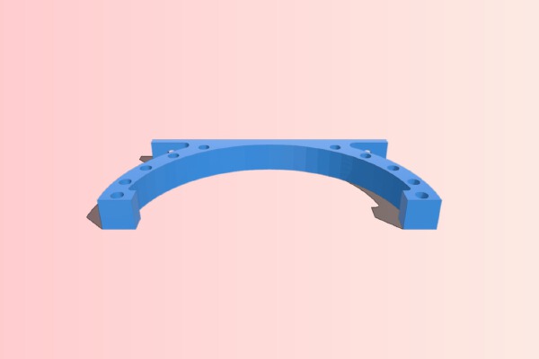 landing frame for  Mini Flame Wheel Style Quadcopter frame. | 3d print model