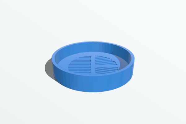 Bahtinov mask cap for SVBONY Guidescope 30mm | 3d print model