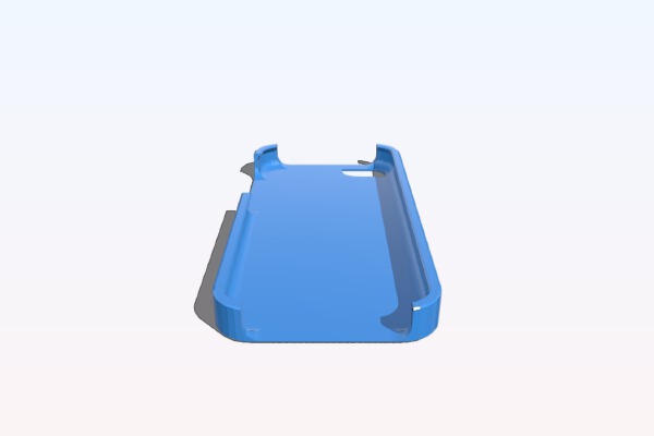 Iphone 5c case blank | 3d print model