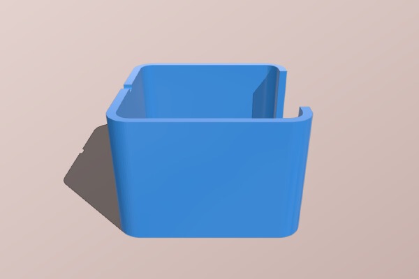 CR-10 - Ender-2 belt cover X-axis | 3d print model